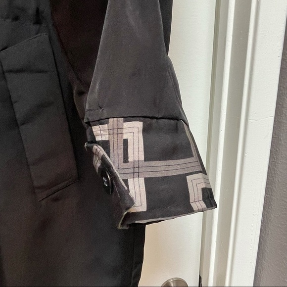 Women's Plus Size Jackets Lightweight Drawstring Utility Jacket by Y.R.imports - Picture 7 of 8